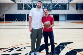Jusuf Nurkić ugostio Roberta Dacešina: "Zemljak moj" (FOTO)