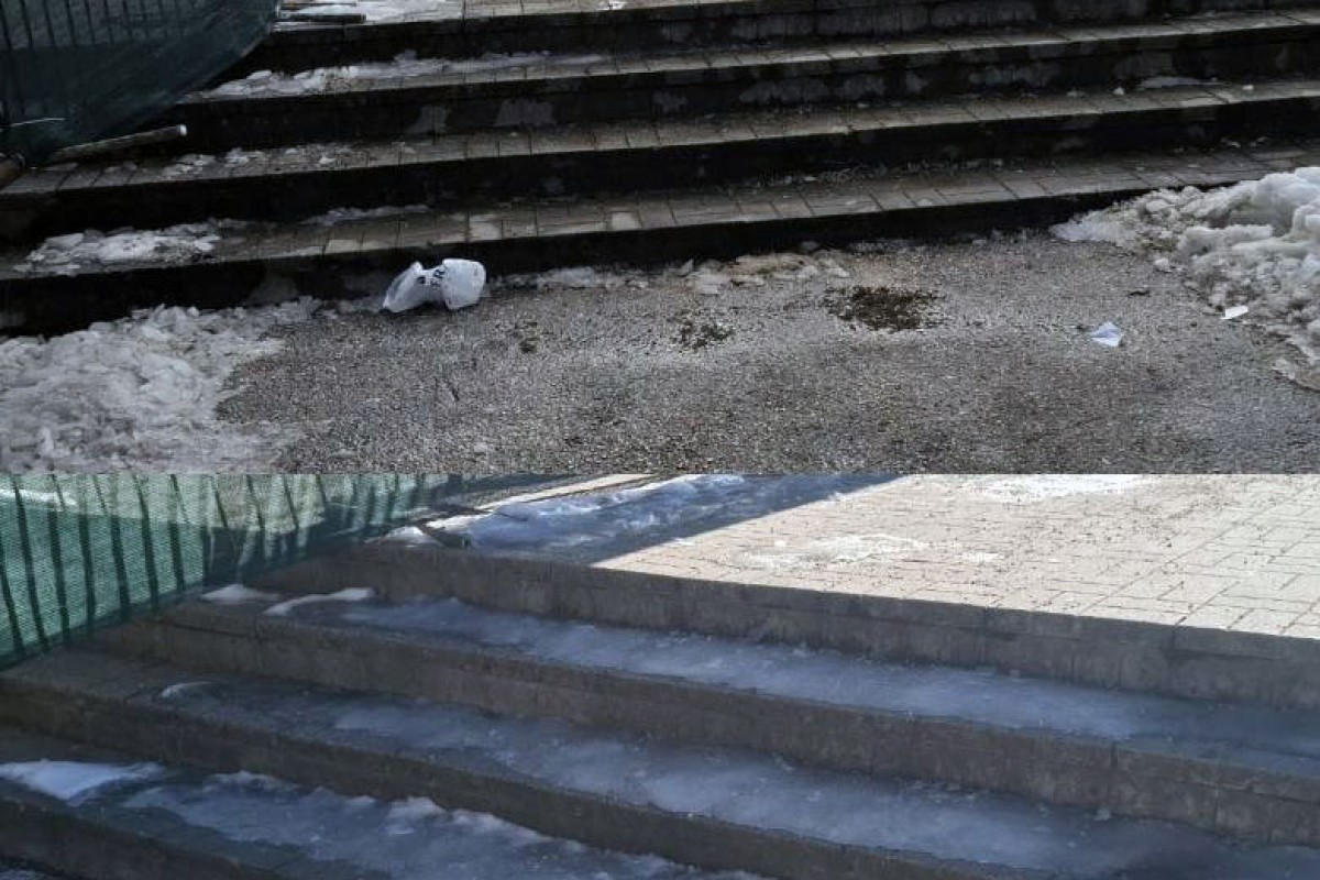 Ljudi lomili ruke i noge na poledici