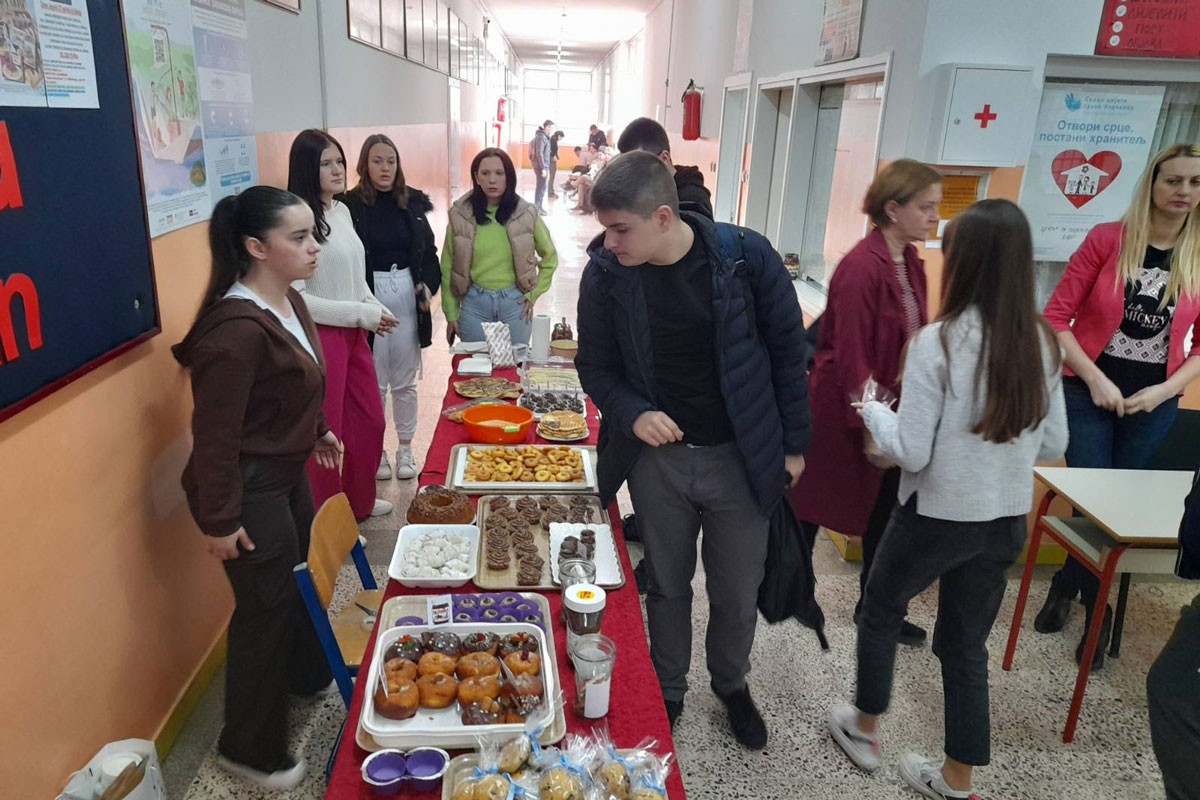 Đaci Tehničke škole Doboj u misiji za Zorana Jugovića