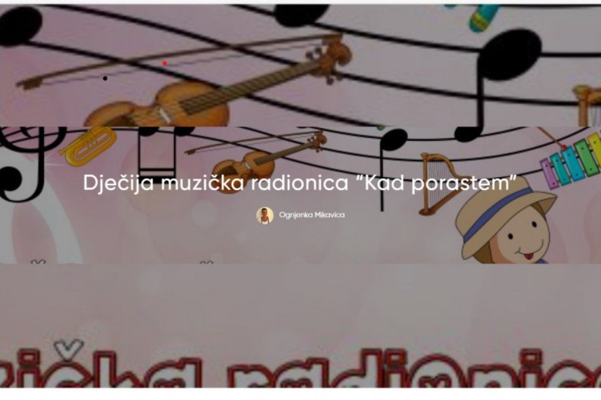 Besplatna muzička dječija radionica