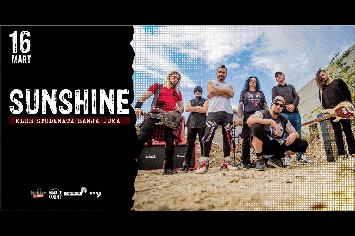 "Sunshine" u Klubu studenata Banjaluka 16. marta
