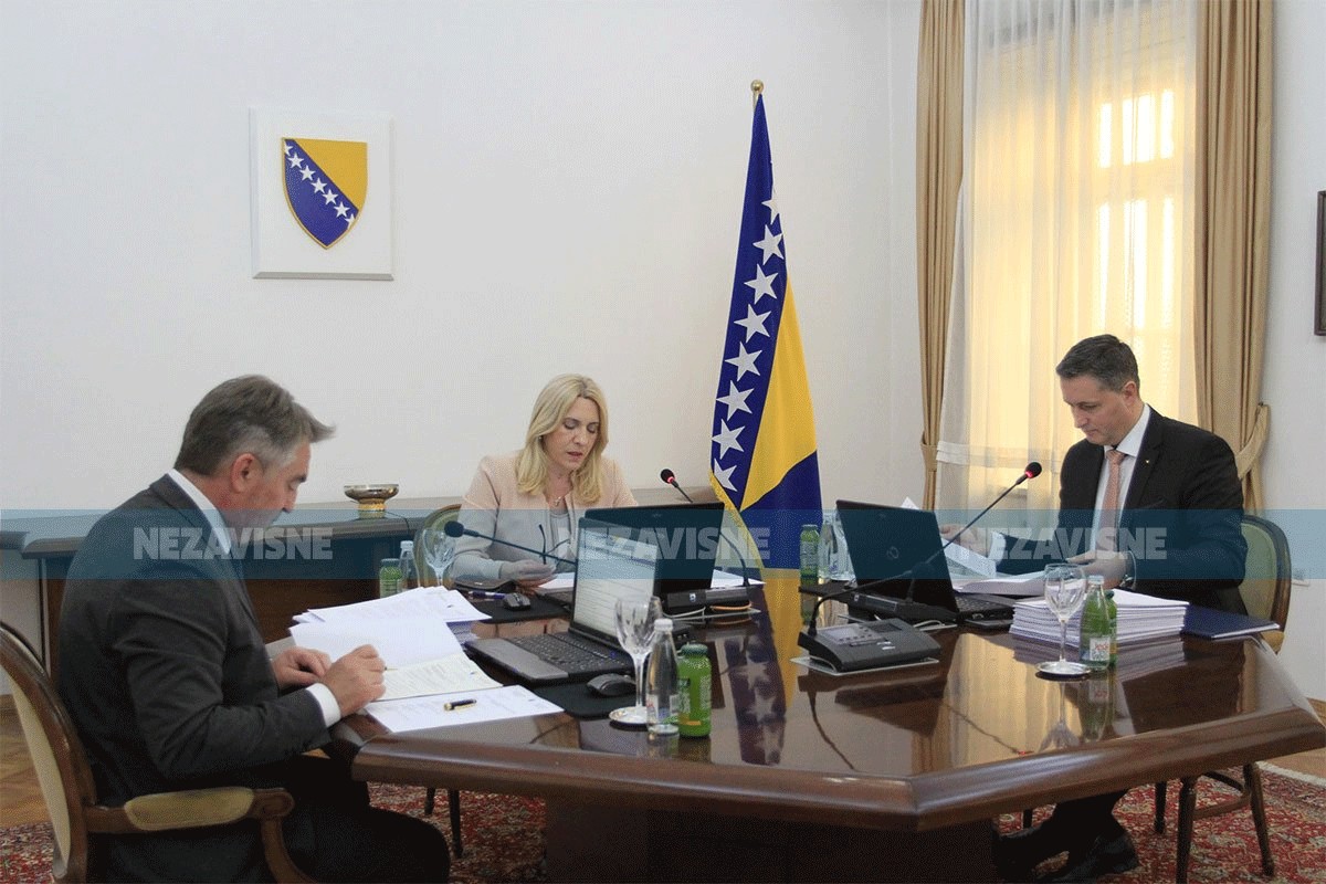 Predsjedništvo BiH usvojilo odluku o započinjanju pregovora sa Frontexom