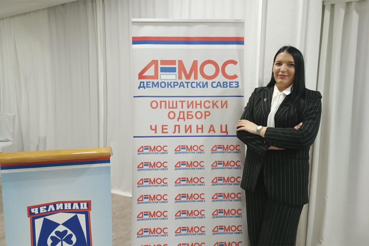 Milica Jungić predsjednica Opštinskog odbora Demos Čelinac