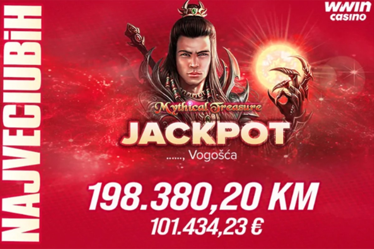 WWin ponovno obara rekorde: Igrač iz Vogošće osvojio najveći casino jackpot u BiH