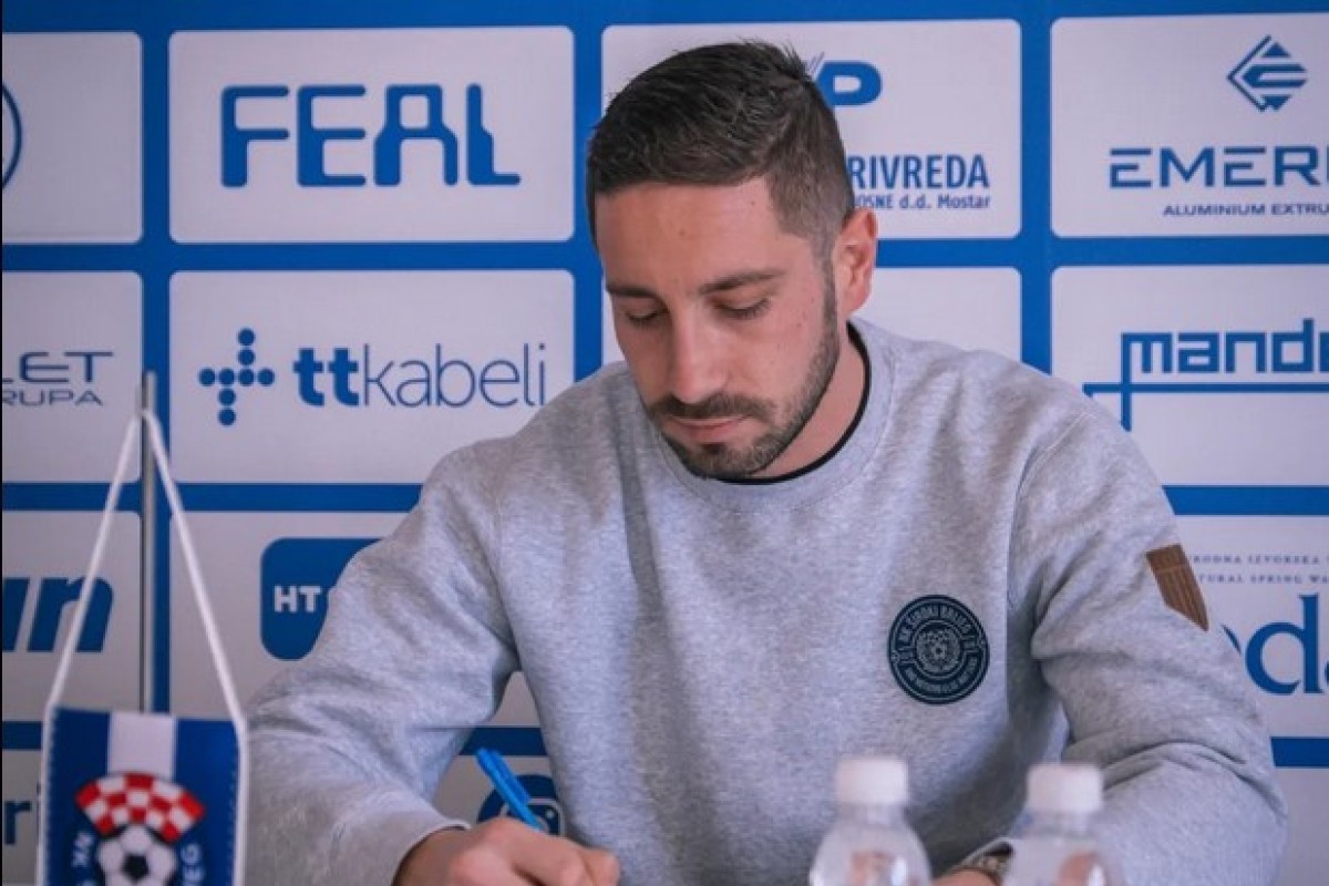 Mateo Mužek novi fudbaler Širokog Brijega