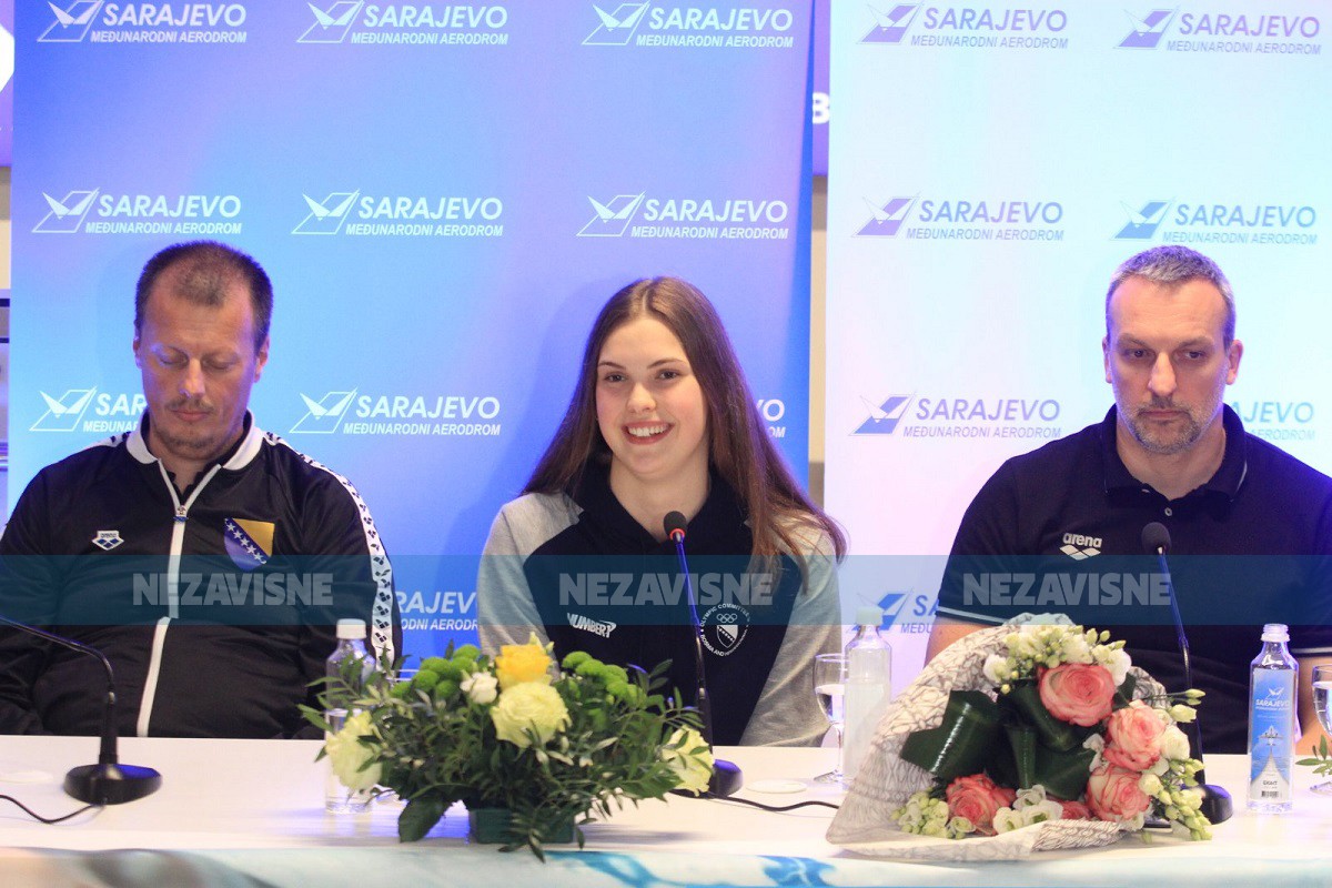Lana se vratila kući: Svjetska bronza stigla u BiH (VIDEO)