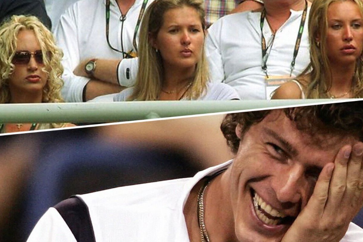 Teniski genije sa ikonskim boksom sa haremom plavuša