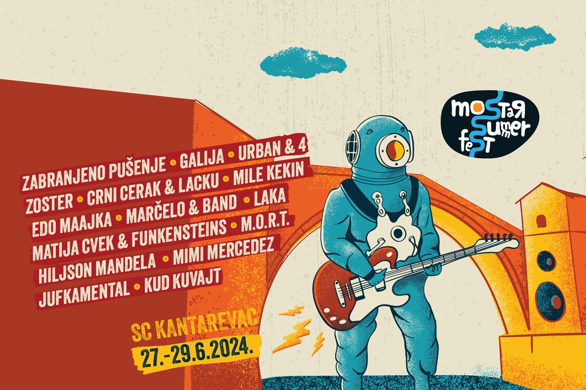 Objavljen lineup Mostar Summer Festa, u prodaji Super Early Bird ulaznice