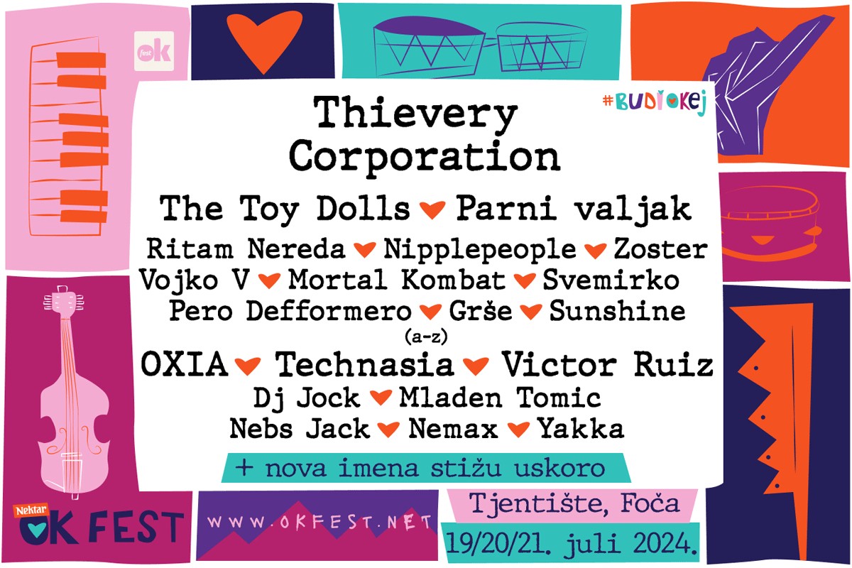 Poznata imena iz svijeta elektronske muzike stižu na "Nektar OK fest"