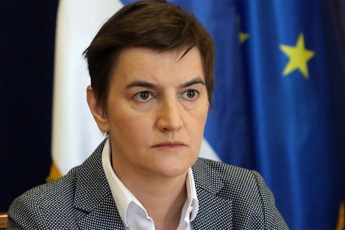 Brnabić: Cilj izjave Grlića Radmana dodatni pritisak na Beograd