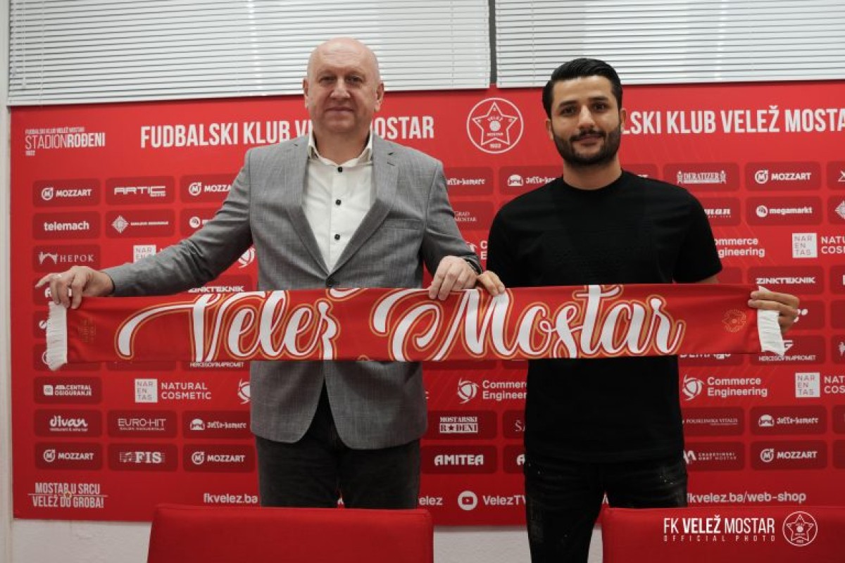 Aref Gholami novo pojačanje Veleža