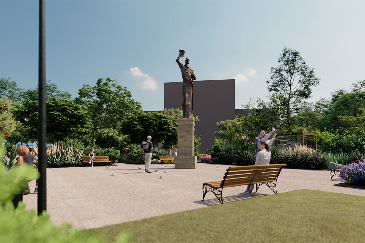 Banjaluka dobija park knjige sa bistom Kulina bana (FOTO)