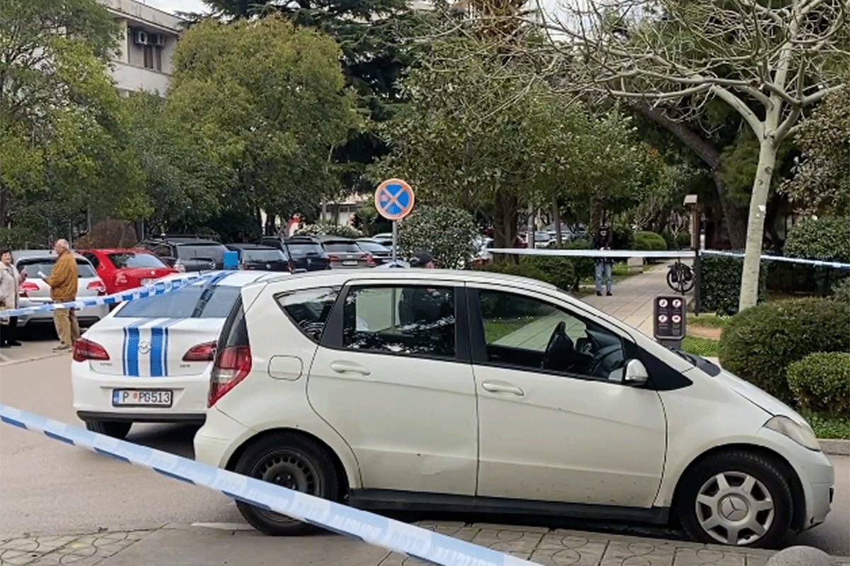 Uhapšen "škaljarac" osumnjičen za ubistvo u Baru, bježao na trotinetu (VIDEO)