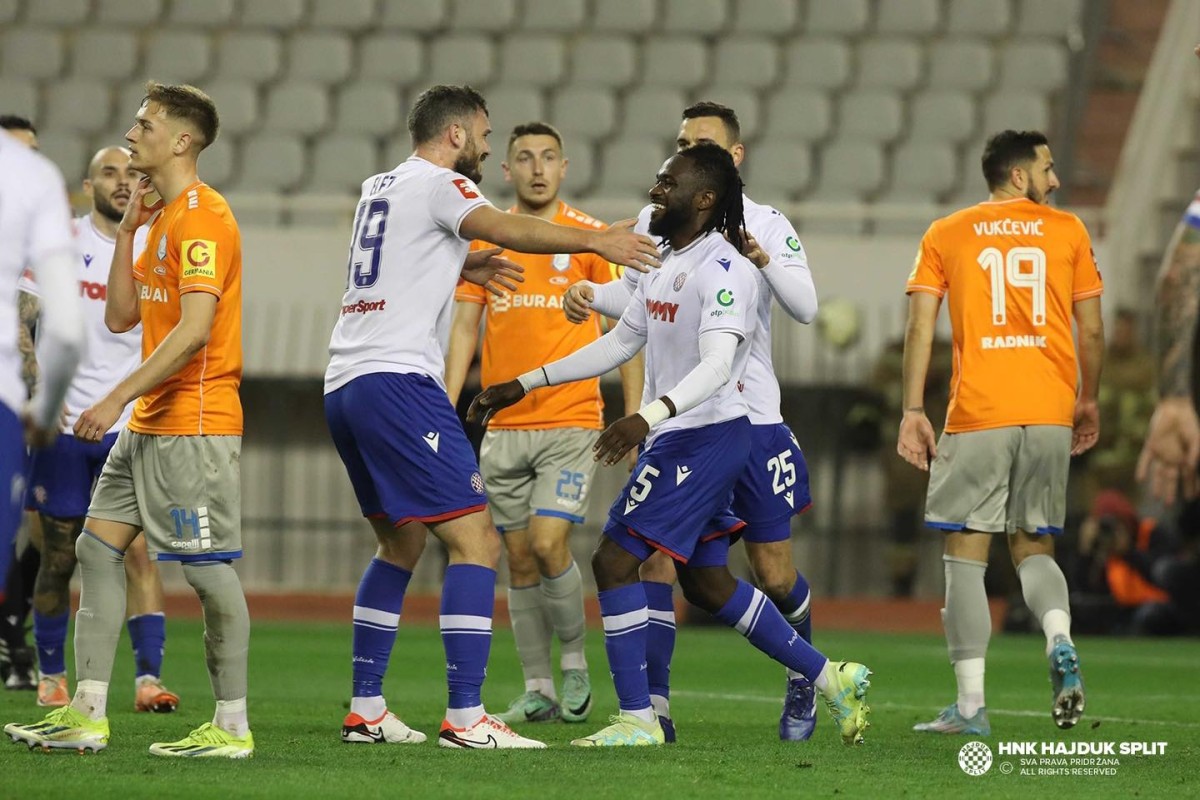 Lokomotiva i Hajduk prvi polufinalisti Kupa Hrvatske