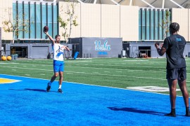 Nole i Stefan držali čas tenisa pred studentima UCLA (VIDEO)