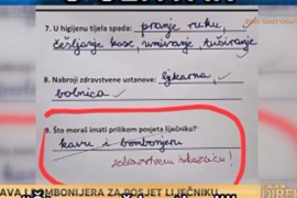 Kako je jedan đak u Hrvatskoj odgovorio na pitanje: Šta moraš imati ...