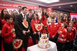 Zvezda proslavila 79. rođendan: Nemanja Majdov najbolji sportista