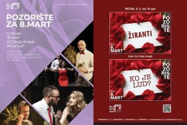 Program "U pozorište za 8. mart!" u BNP-u Zenica
