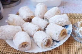 Kolač sa orasima i jabukama