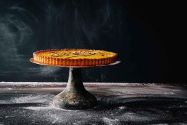 Slana lenja pita sa blitvom od kukuruznog brašna