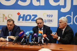 Dodik, Nikšić i Čović u četvrtak u Beču