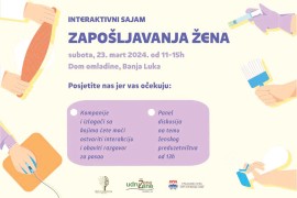 Interaktivni sajam zapošljavanja žena u Banjaluci