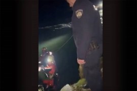 Dramatično spasavanje migranata iz rijeke Kupe (VIDEO)