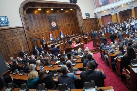 Sjednica Skupštine Srbije na ivici incidenta, reagovalo obezbjeđenje
