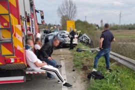 Detalji stravične nesreće kod Okučana: Vozač kamiona probio rampu ...