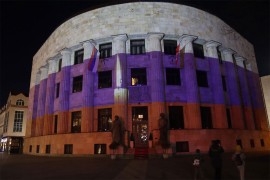 Palata Republike Srpske u bojama ruske zastave