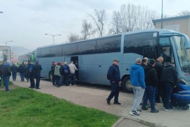 Zenički rudari krenuli na mirni protest u Sarajevo