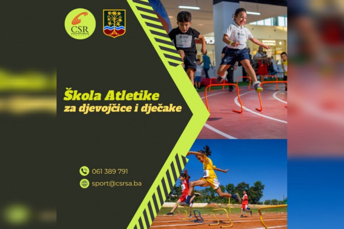 Besplatna škola atletike za osnovce