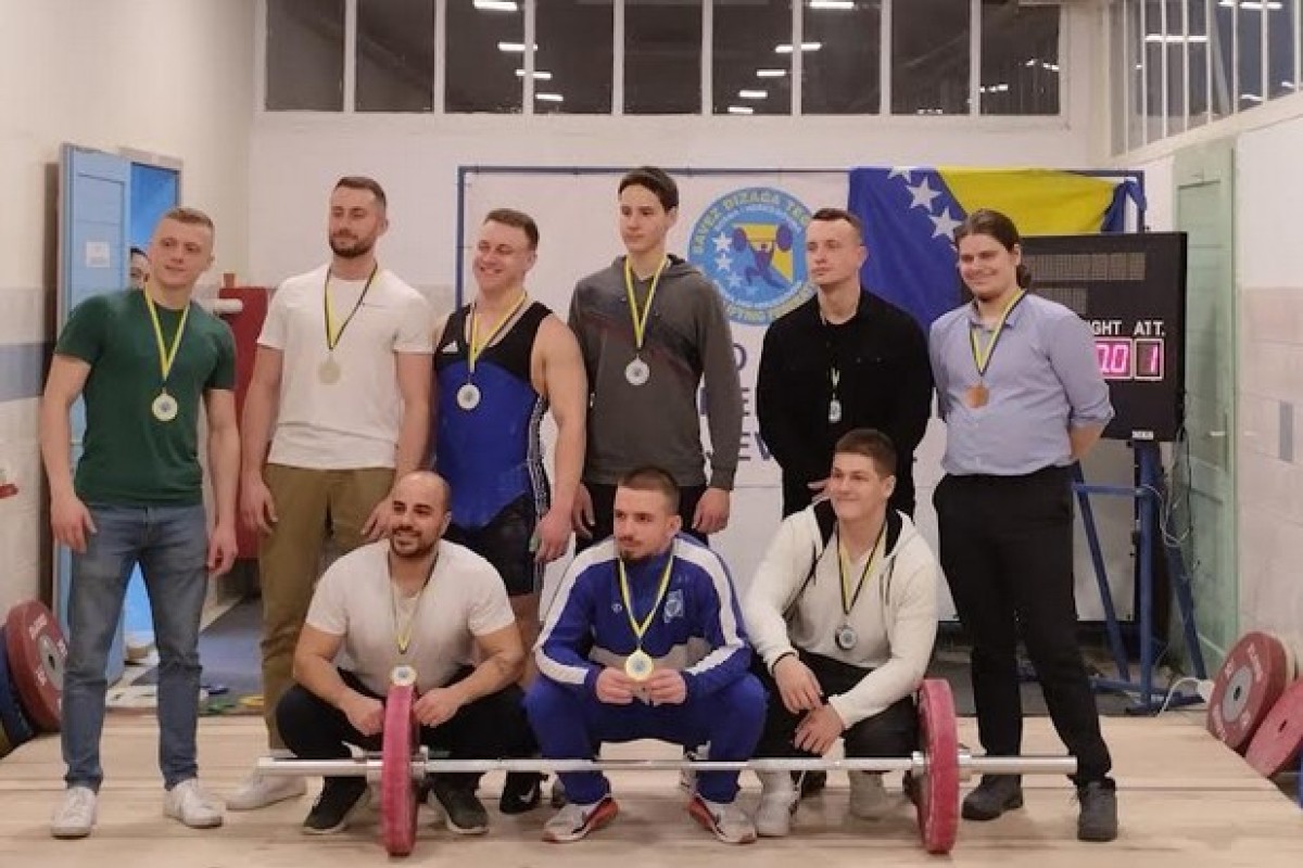 Prvenstvo BiH u dizanju tegova: Dominacija Barbela i "Želje"