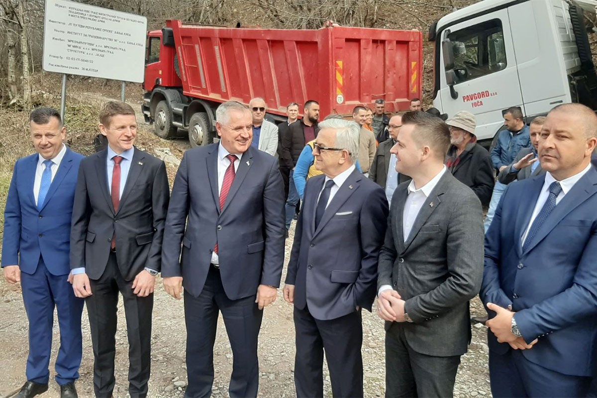 Počela izgradnja dijela puta Foča-Gacko, kraće i brže do Hercegovine