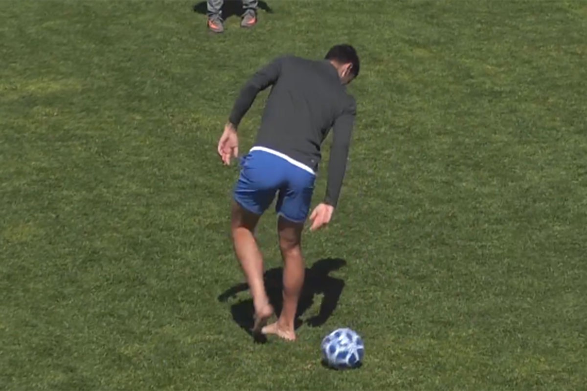 Đoković zaigrao fudbal: "Ja sam kao Luka Modrić" (VIDEO)