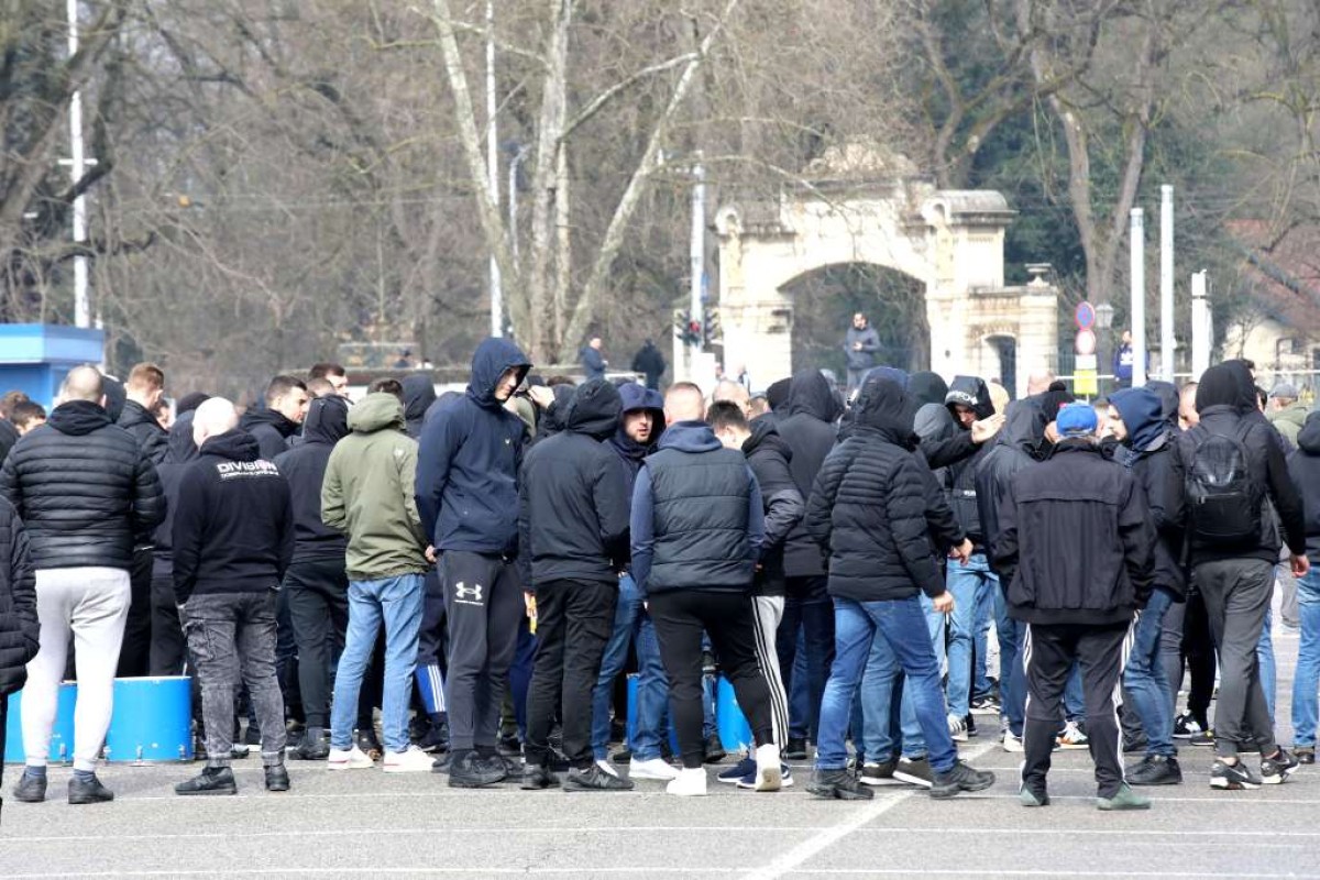 Navijači Dinama proslavili dolazak Velimira Zajeca