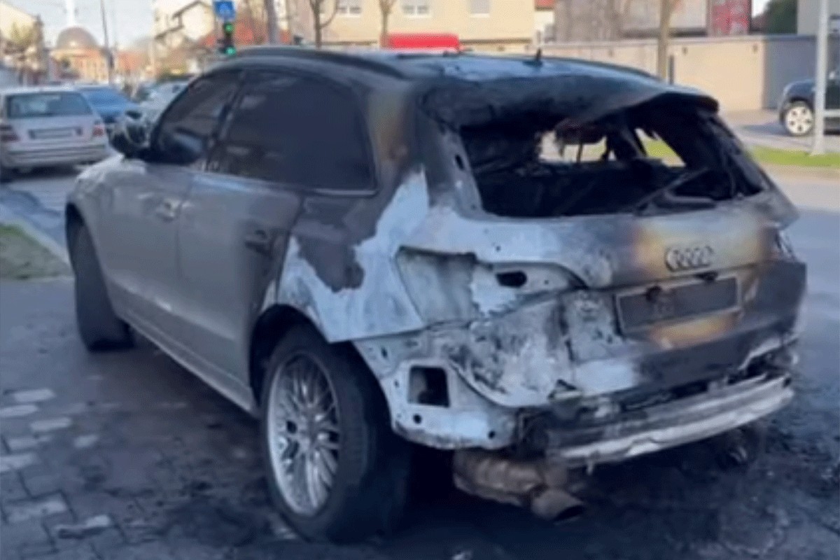 Izgorio automobil u Bijeljini