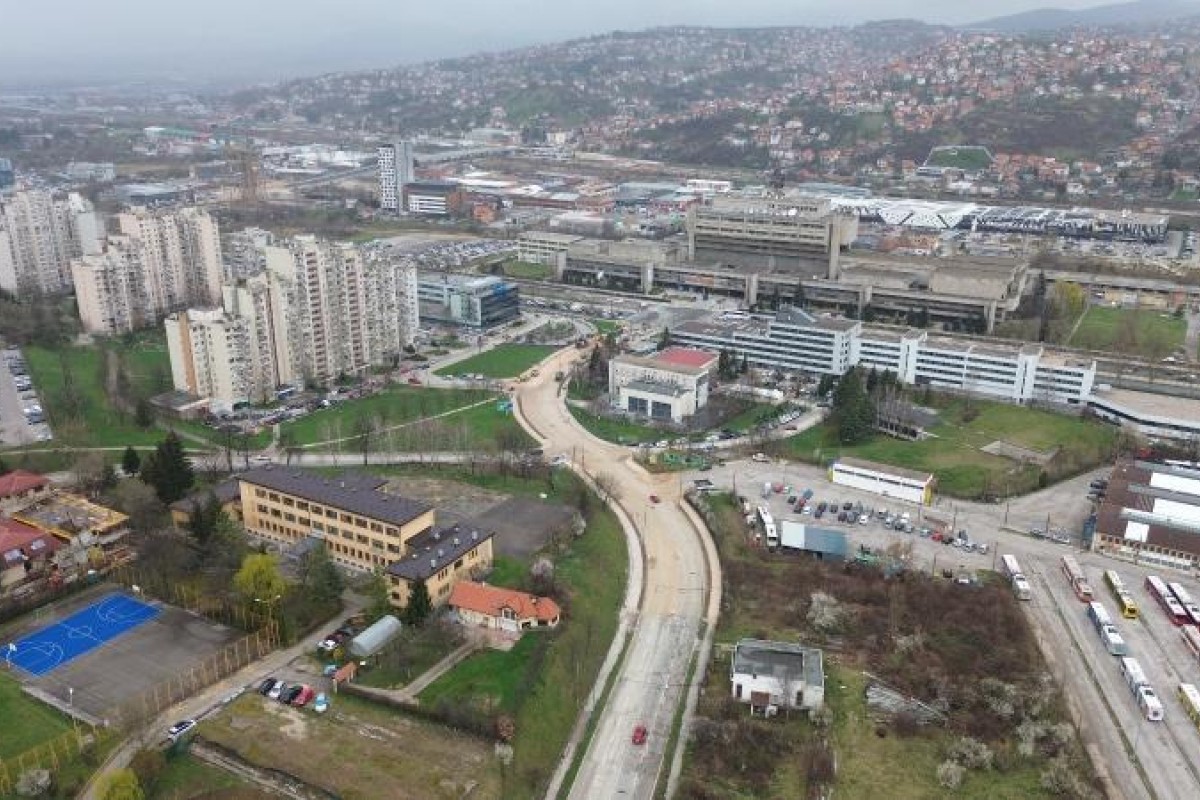 Radovi na obnovi Ulice Majdanska