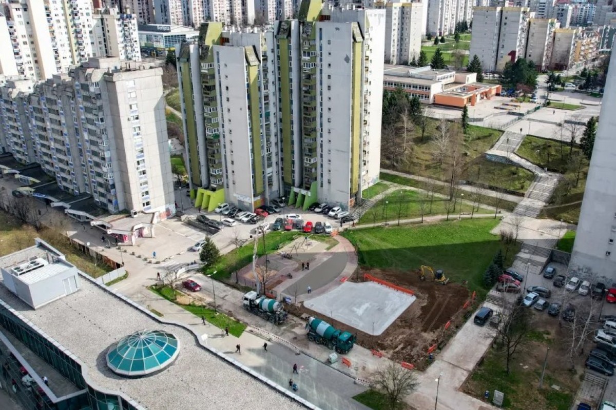 Novo dječije igralište na 500 kvadrata