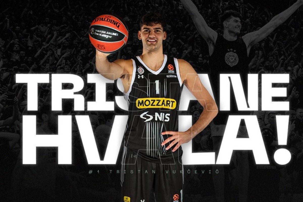 Tristan Vukčević nastavlja karijeru u NBA ligi