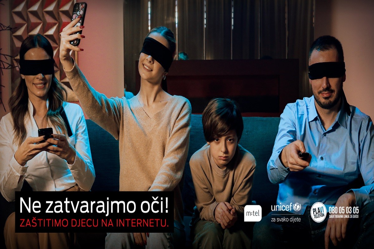 Počela kampanja "Ne zatvarajmo oči! Zaštitimo djecu na internetu" (VIDEO)