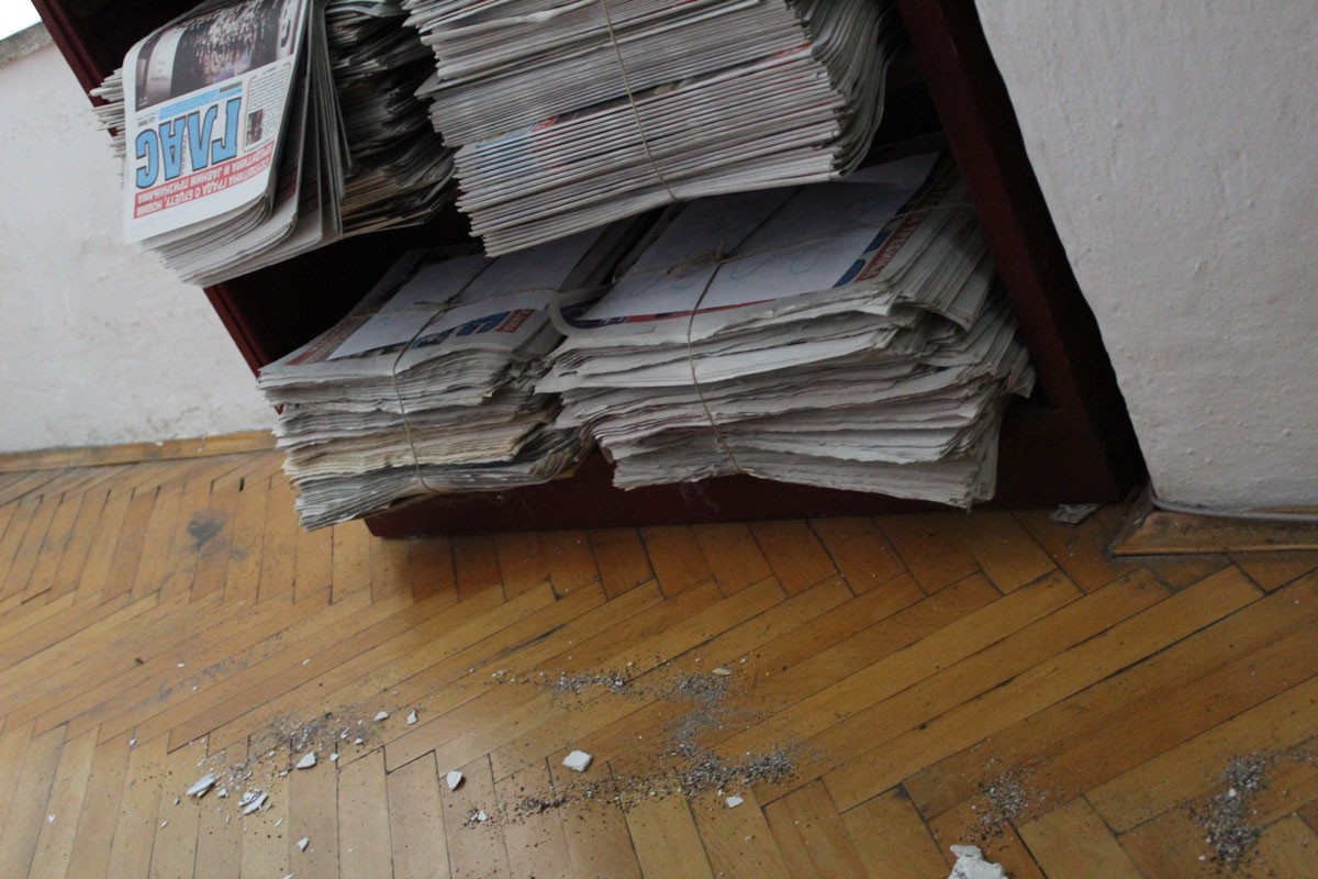 Zemljotres protresao zidove "Glasa Trebinja"