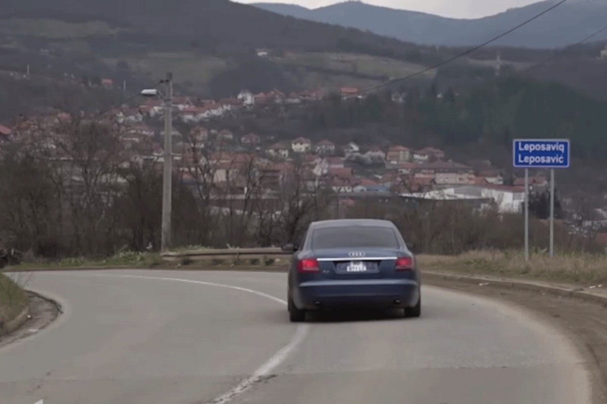 Dvojezične table na sjeveru Kosova