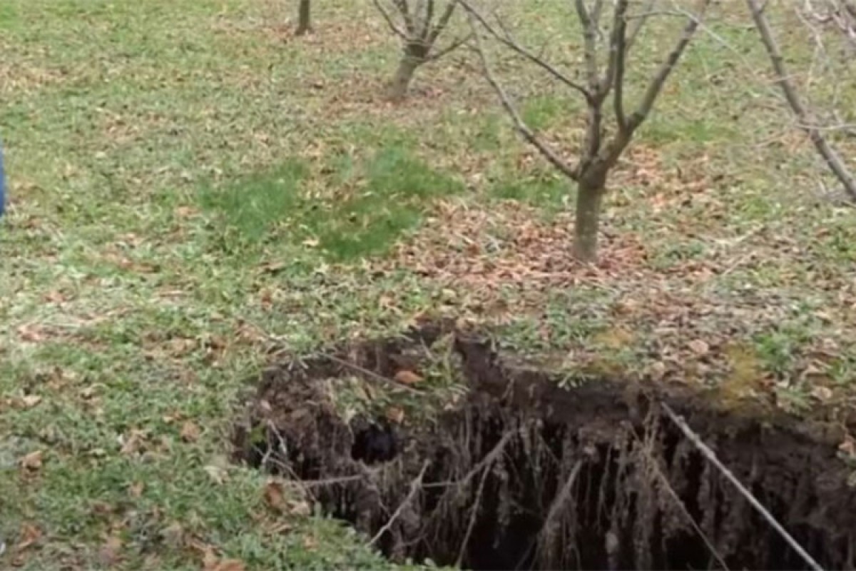 Misterija u BiH: Otvorila se zemlja i napravila veliku rupu, niko ne zna koliko je duboka (VIDEO)