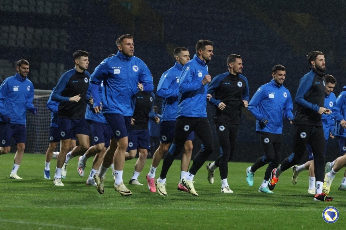 "Zmajevi" odradili trening: Sreću im poželio Mehmed Baždarević