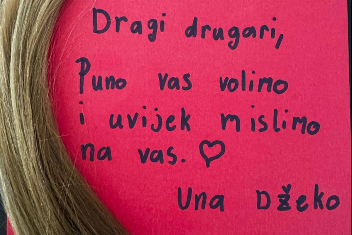 Una Džeko donirala kosu za djecu oboljelu od raka