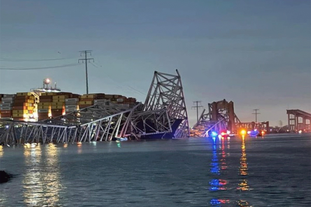 Drama u Baltimoru: Most se srušio u rijeku, ronioci tragaju za nestalima (VIDEO)