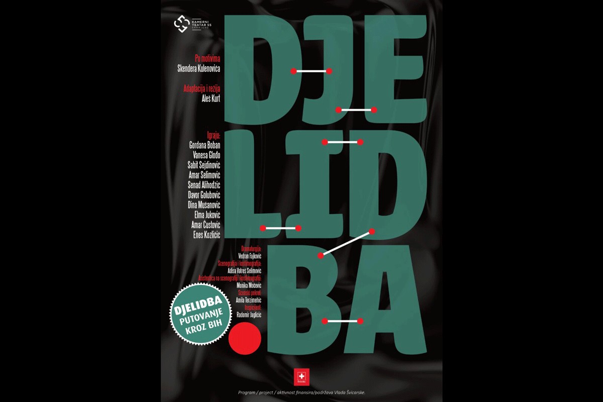 Kamerni teatar 55 najavio projekat "Djelidba - putovanje kroz BiH"