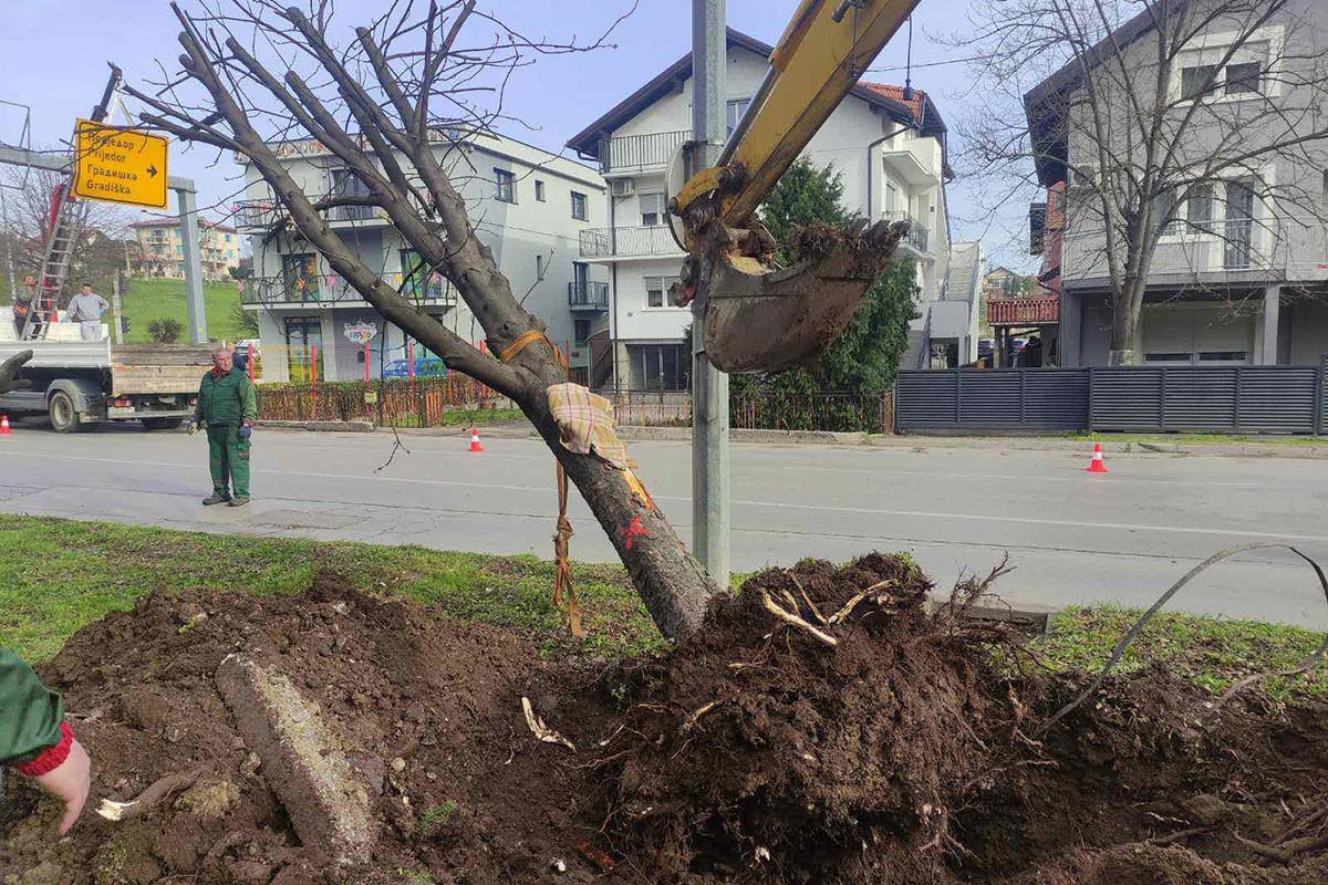 Počela gradnja novog kružnog toka u Banjaluci