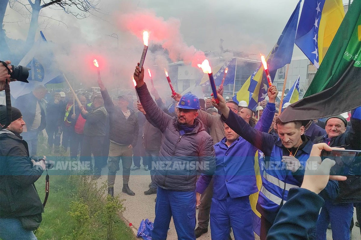 Protesti urodili plodom: Rudarima će biti isplaćene dvije plate